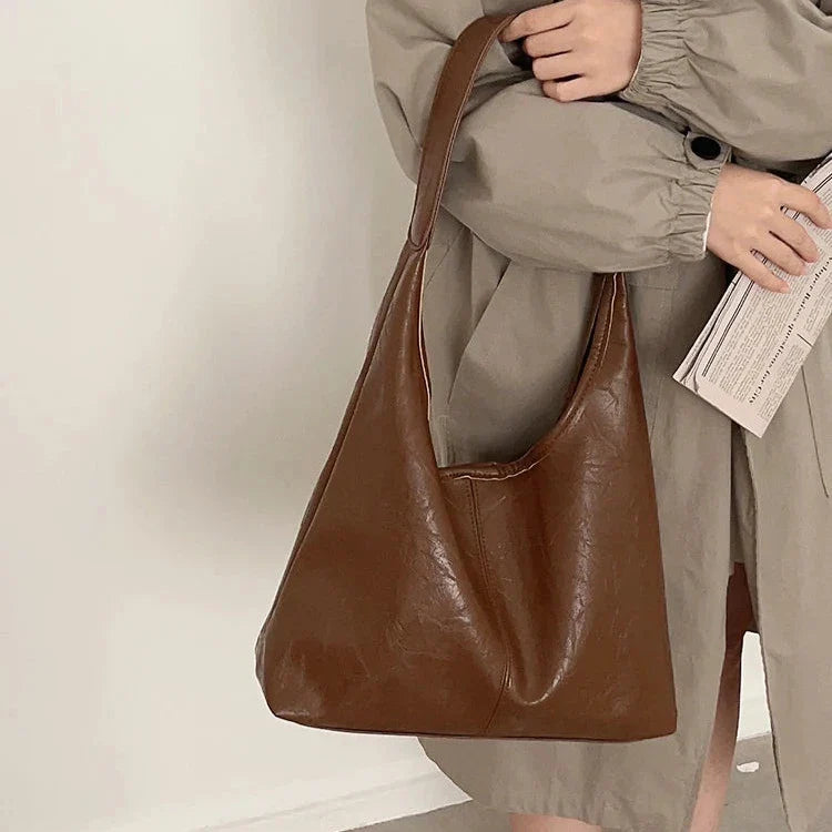 MARION - Grand Sac à Main Fourre-Tout en Cuir Chic