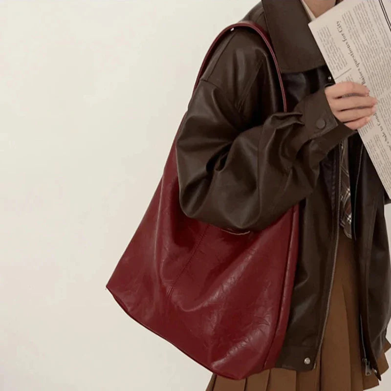 MARION - Grand Sac à Main Fourre-Tout en Cuir Chic