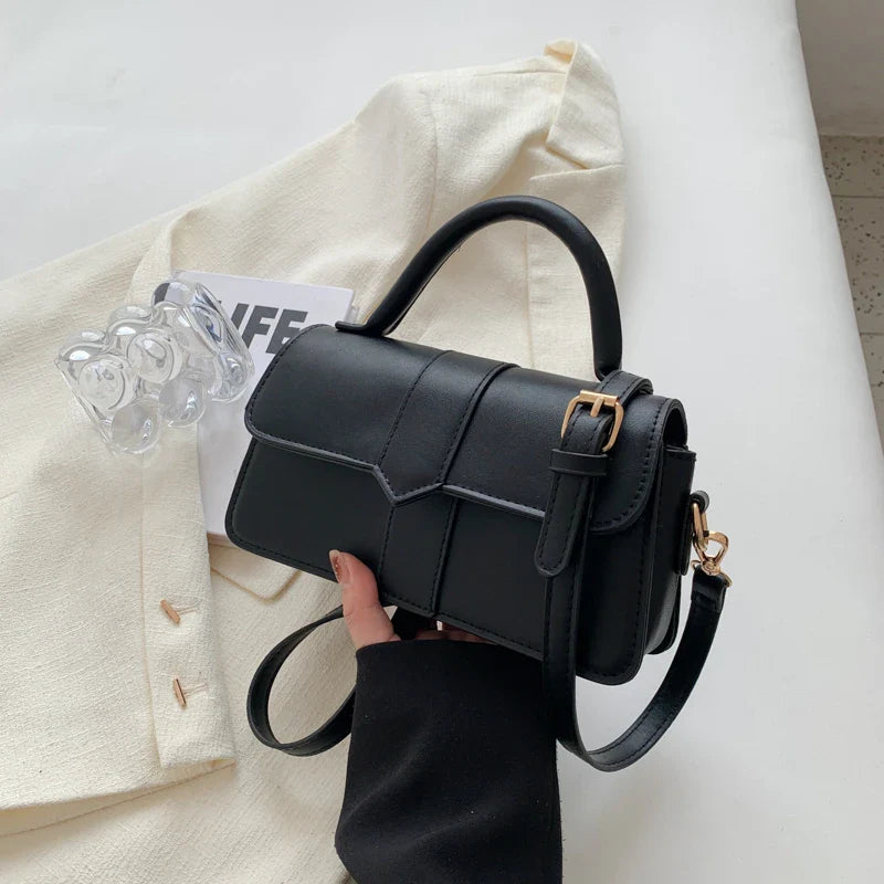 AMA - Petit Sac à Main en Cuir Lisse