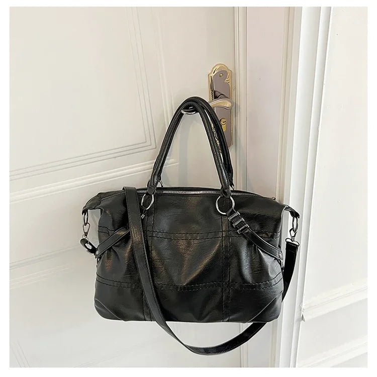 SEWY - Sac à Main de Cours Vintage en Cuir