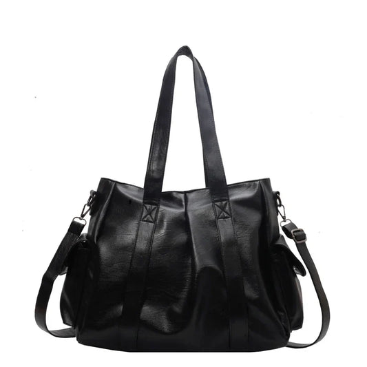 MÉLANIE - Sac à Main de Cours Ample en Cuir Soupe