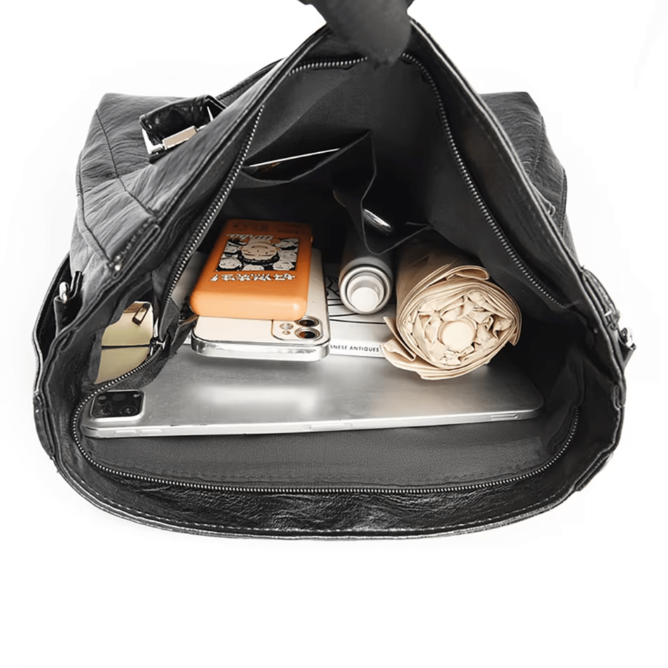 FUE - Sac à Main de Cours à Bandoulière en Cuir