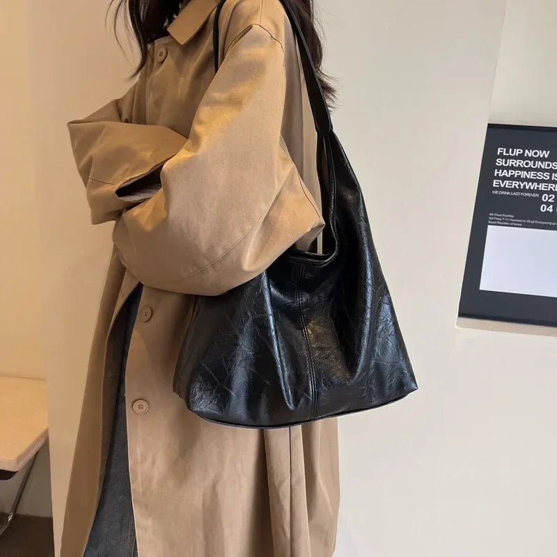 MARION - Grand Sac à Main Fourre-Tout en Cuir Chic