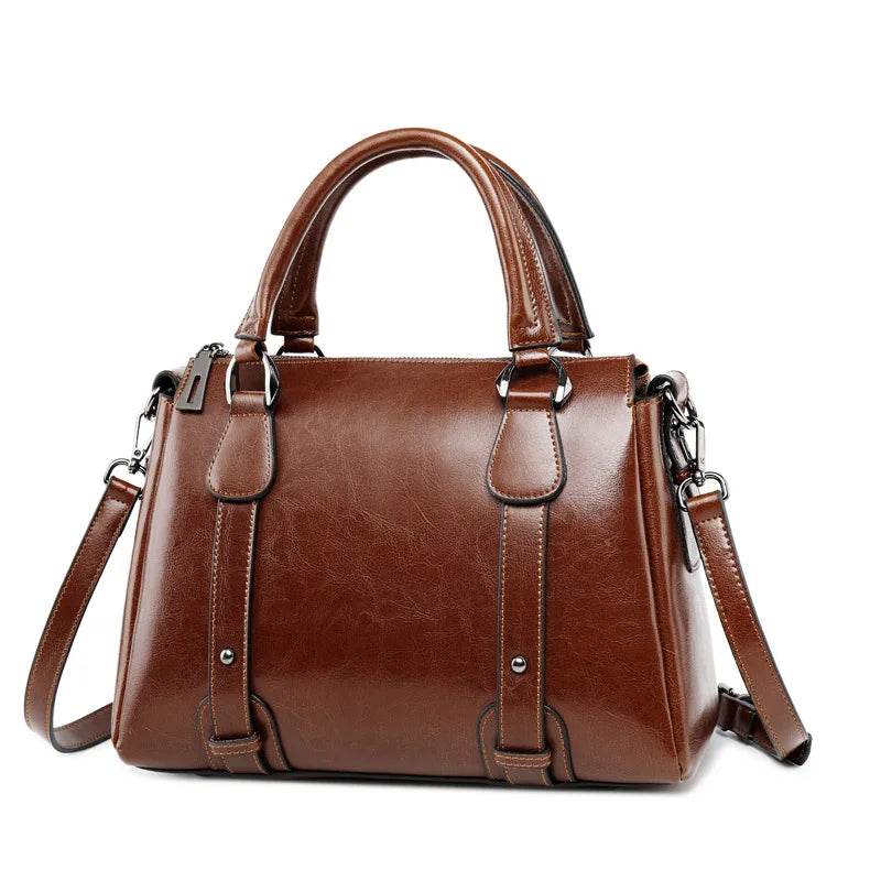 KORE - Sac à Main en Cuir à Bandoulière