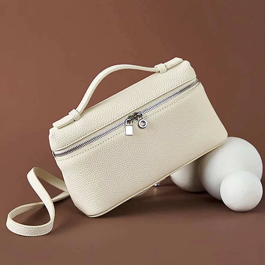 AMIA - Petit Sac à Main en Cuir Grainé