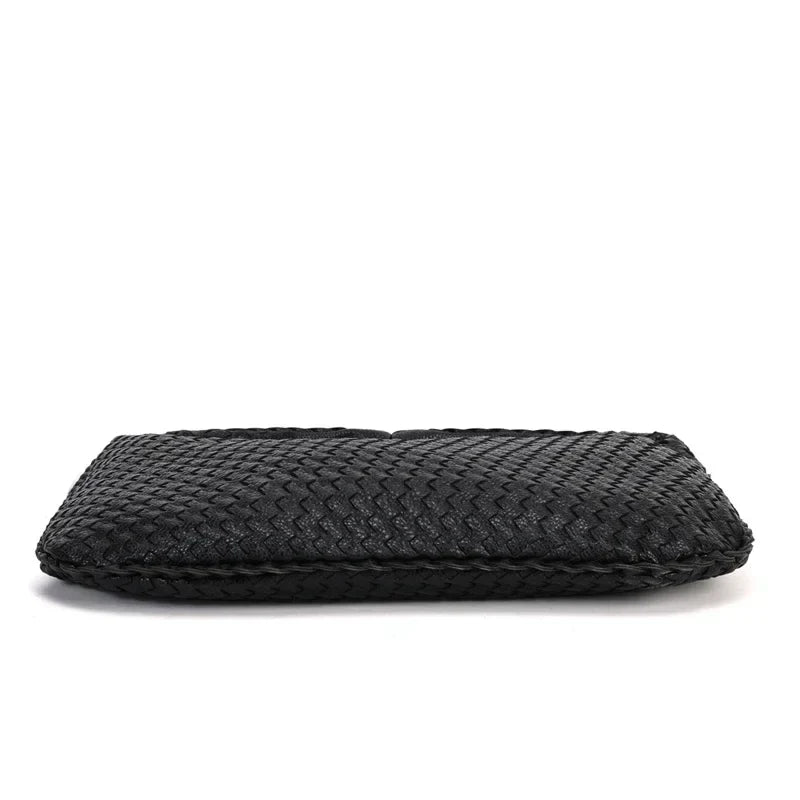 CLARA - Grand Sac à Main Tendance Tissé en Cuir