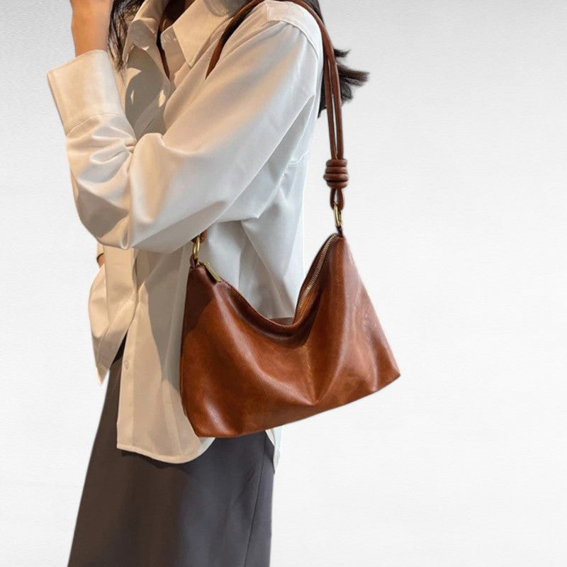 KAYNA - Sac à Main Élégant en Cuir Souple