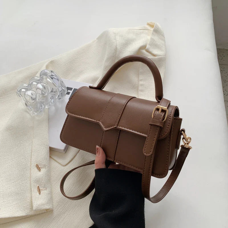 AMA - Petit Sac à Main en Cuir Lisse