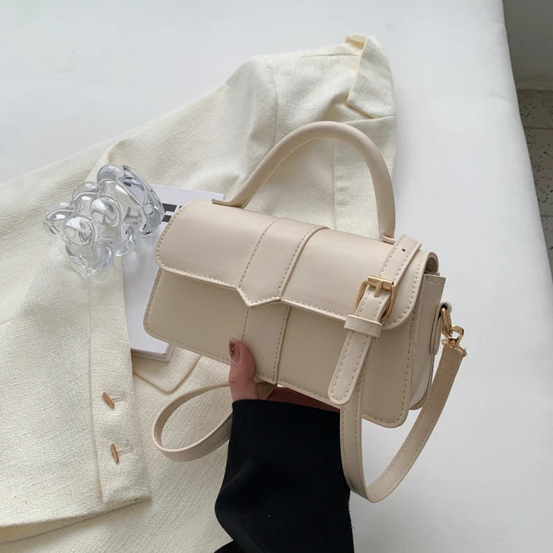 AMA - Petit Sac à Main en Cuir Lisse