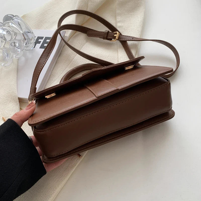 AMA - Petit Sac à Main en Cuir Lisse