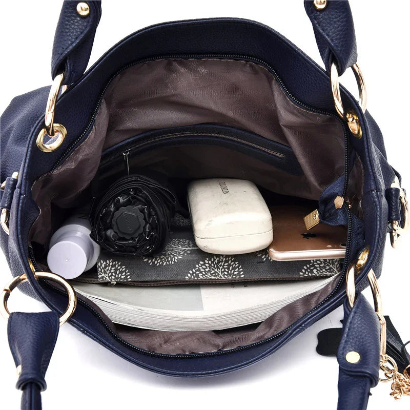 DEMEANOR - Sac à Main de Cours en Bandoulière Tendance