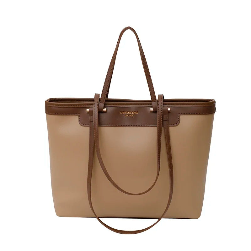 VIVI - Grand Sac à Main de Cours en Cuir Végan