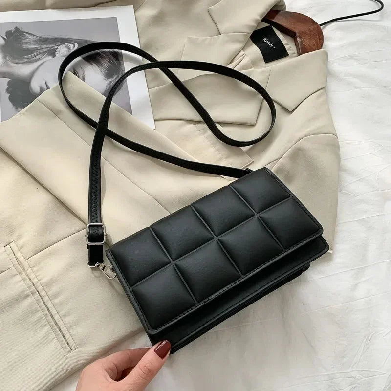 HEBI - Petit Sac à Main en Cuir Matelassé