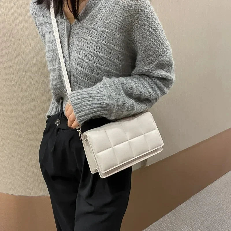 HEBI - Petit Sac à Main en Cuir Matelassé
