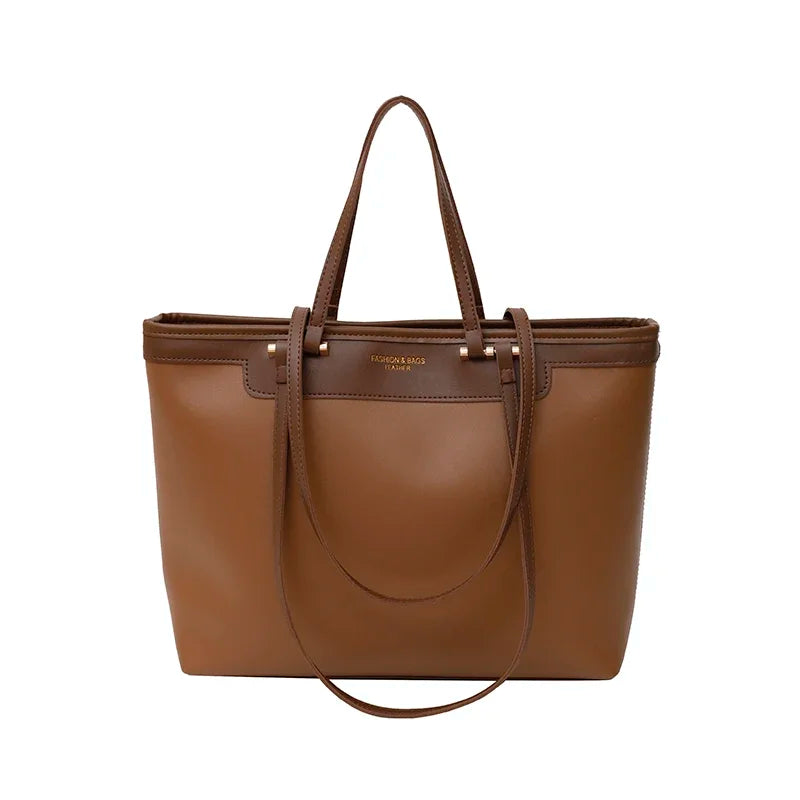 VIVI - Grand Sac à Main de Cours en Cuir Végan