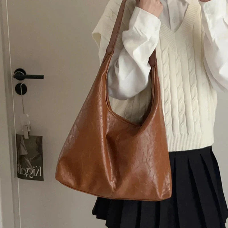 MARION - Grand Sac à Main Fourre-Tout en Cuir Chic