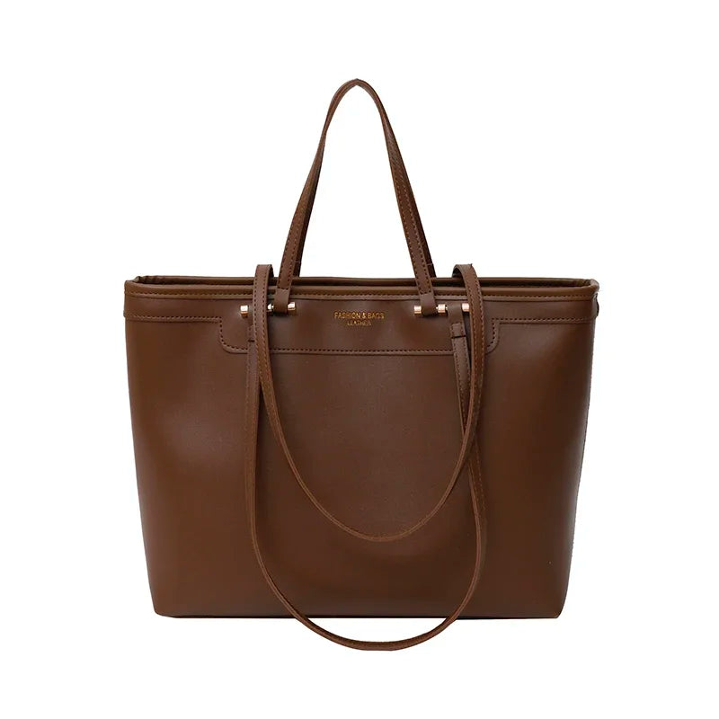 VIVI - Grand Sac à Main de Cours en Cuir Végan