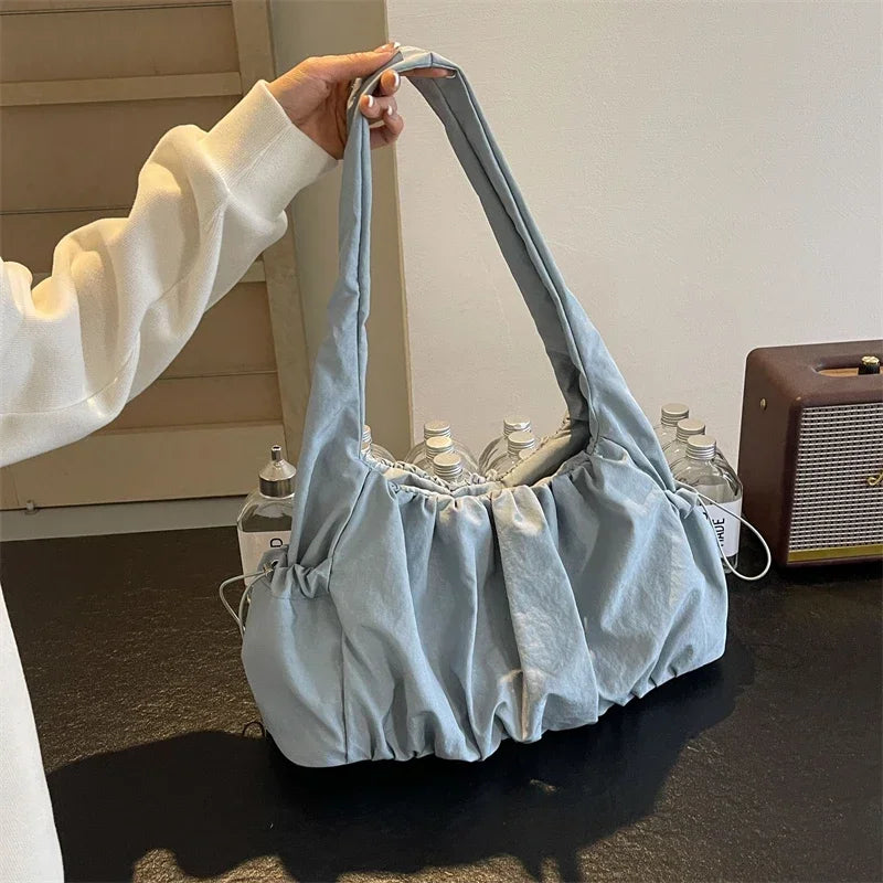 OPHELIA - Sac à Main en Tissu à Fermeture Éclair
