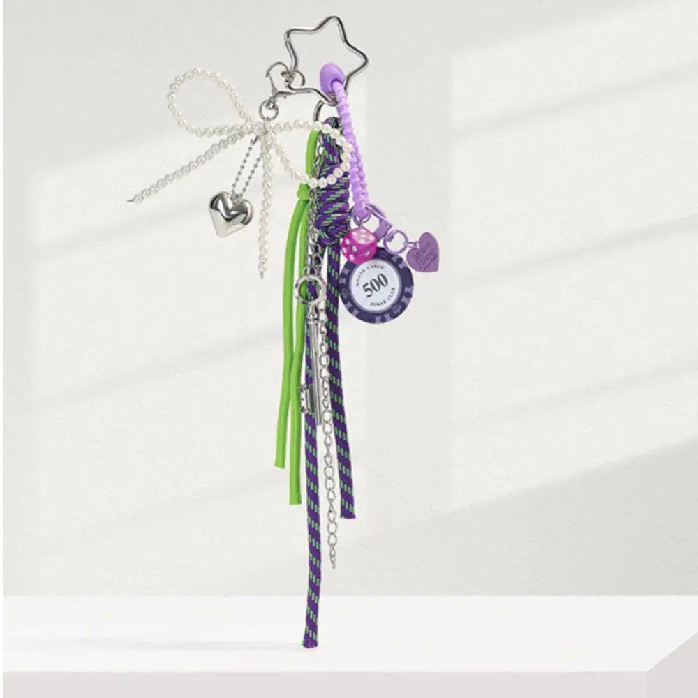 Porte-Clés en Corde Tressée