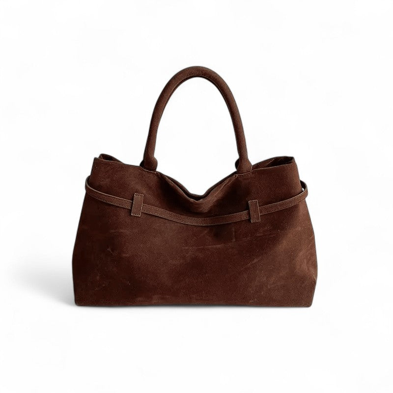 CARA - Sac à Main à Bandoulière en Daim