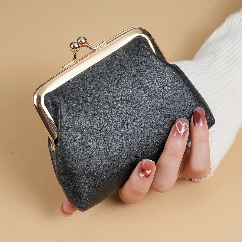 Portefeuille en Cuir Texturé
