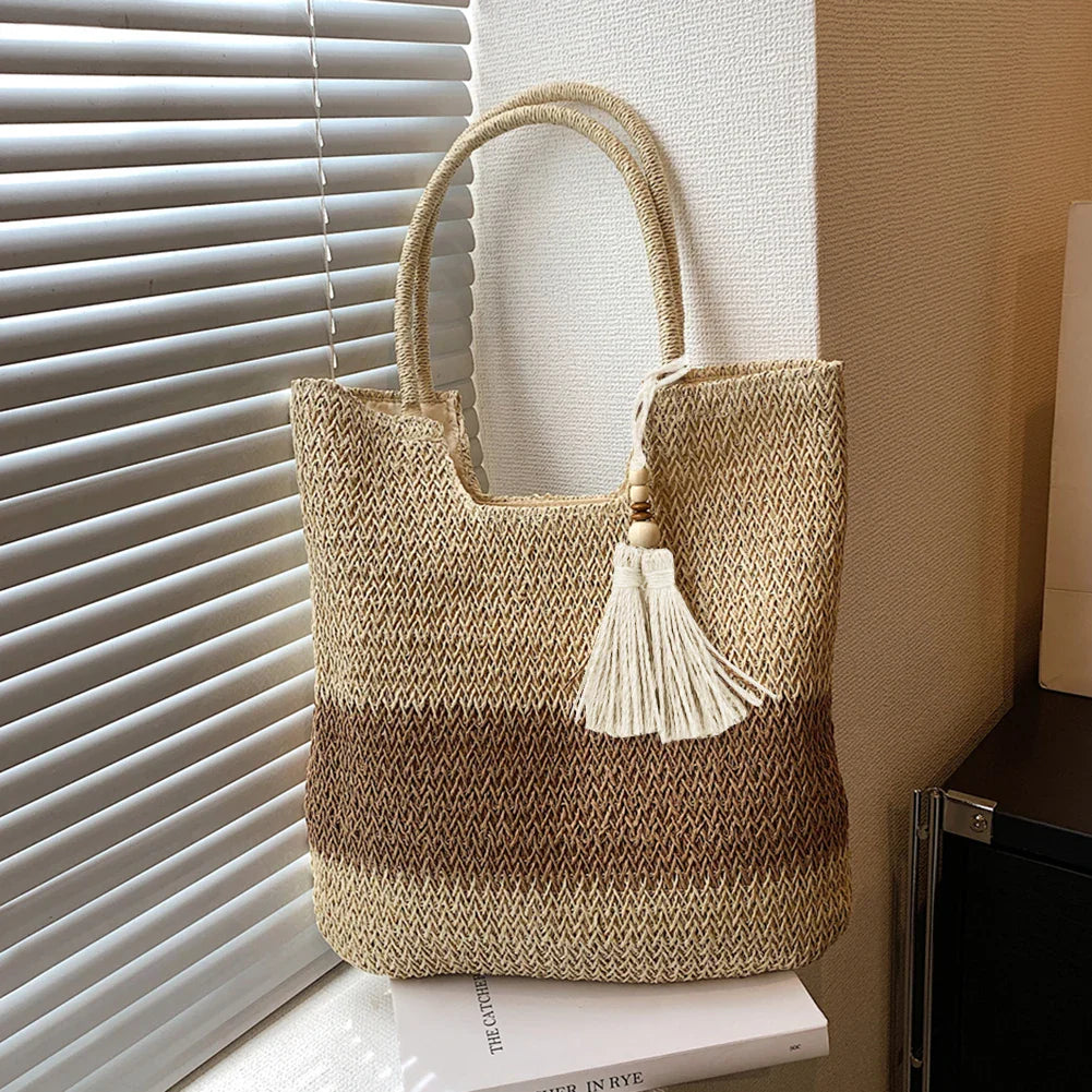 REMA - Sac à Main de Plage en Paille