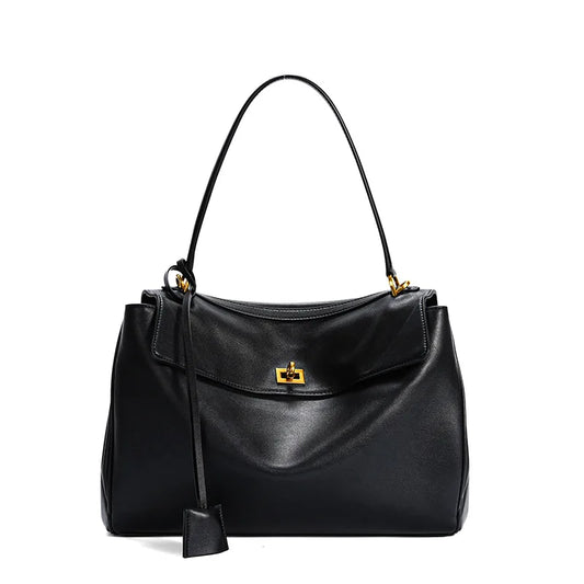 KELLY - Sac à Main en Cuir Lisse Raffiné