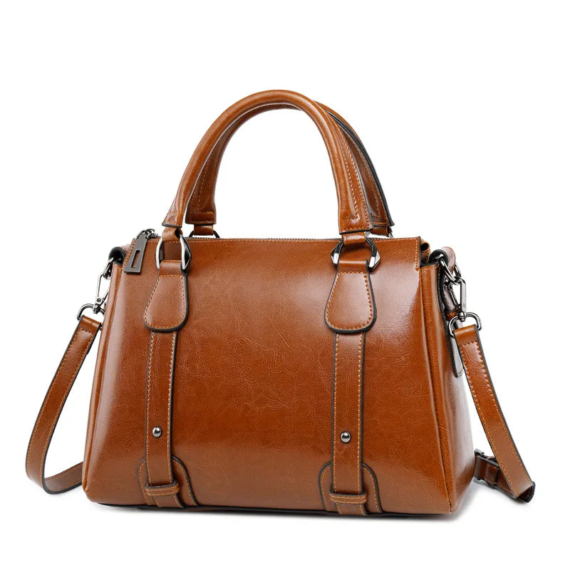 KORE - Sac à Main en Cuir à Bandoulière