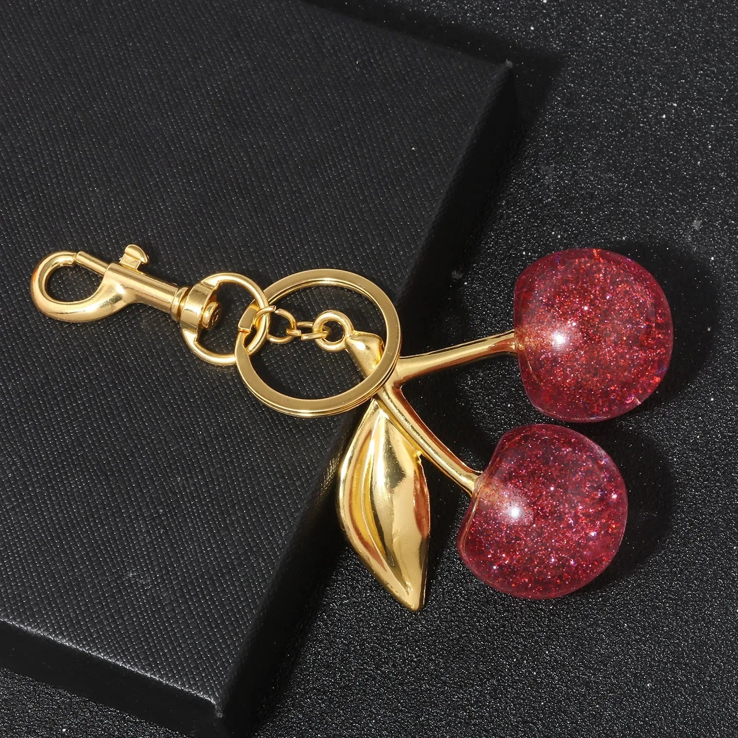 Porte-Clés en Métal style Cerise