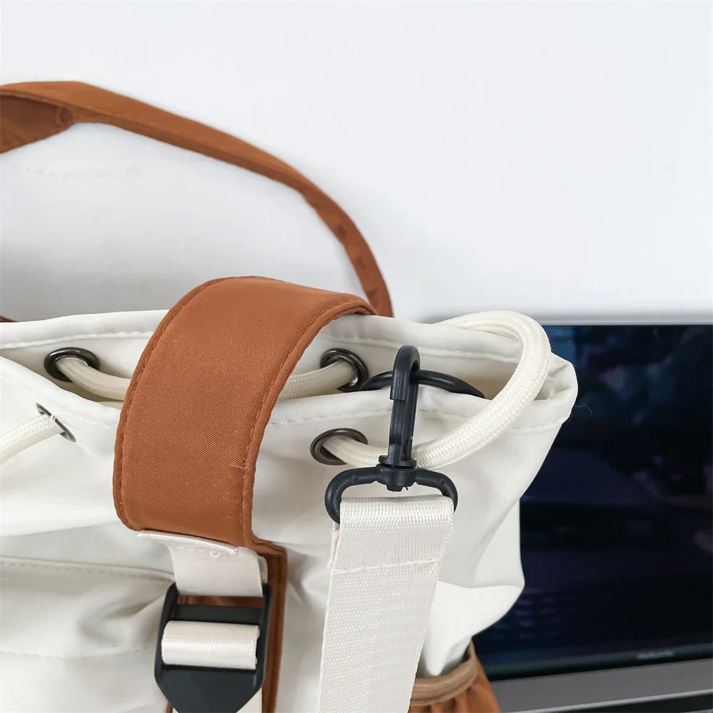ANA - Sac à Main de Cours Bandoulière en Tissu