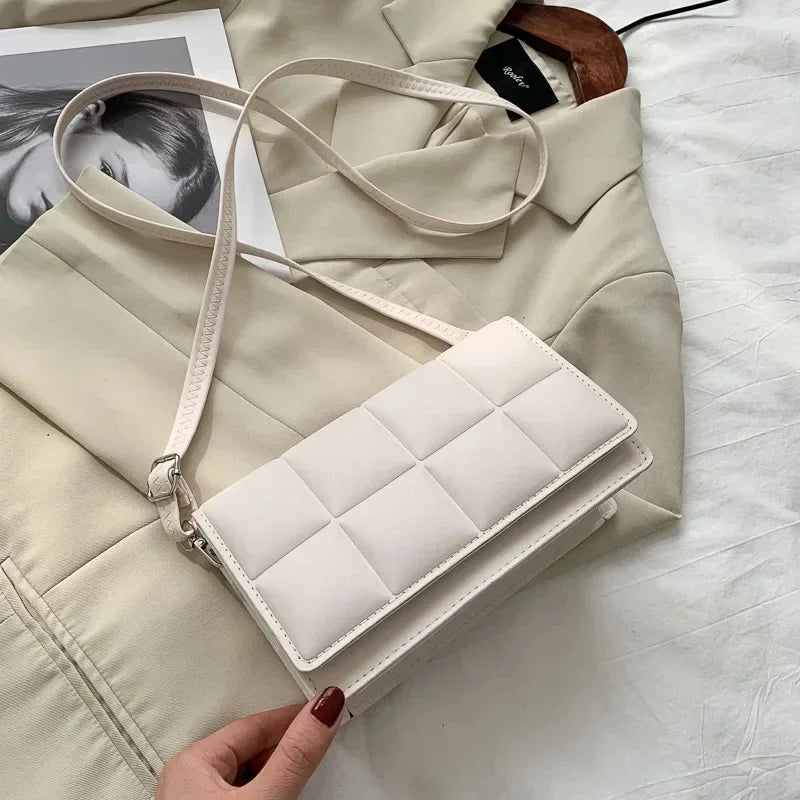 HEBI - Petit Sac à Main en Cuir Matelassé