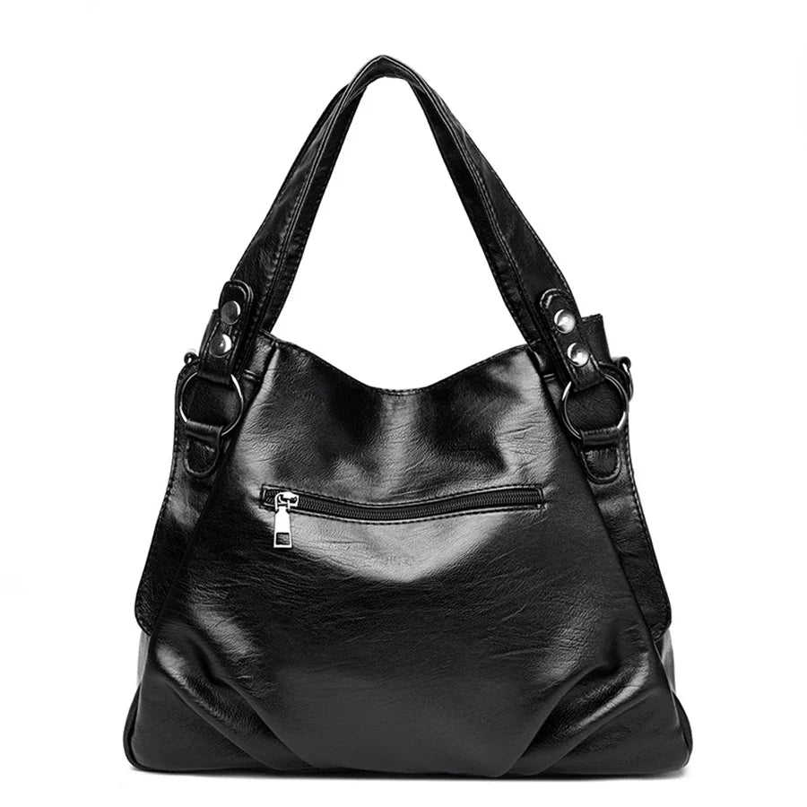 LEONOR - Sac à Main de Cours en Cuir à Bandoulière