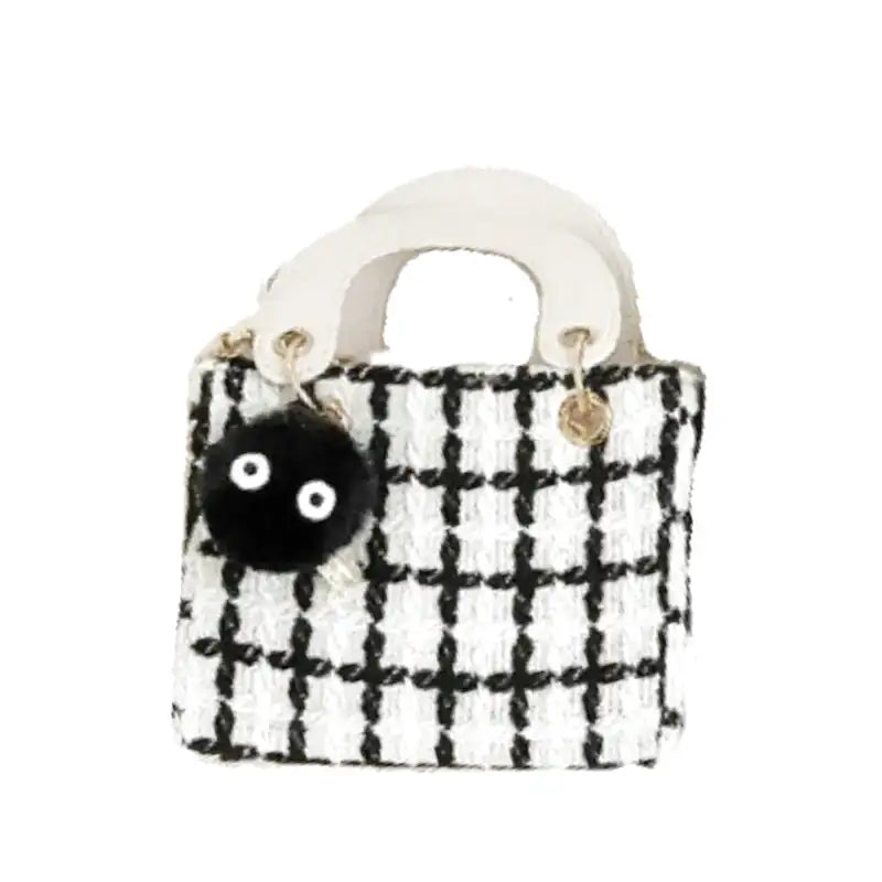 ALBANE - Petit Sac à Main Carré en Toile