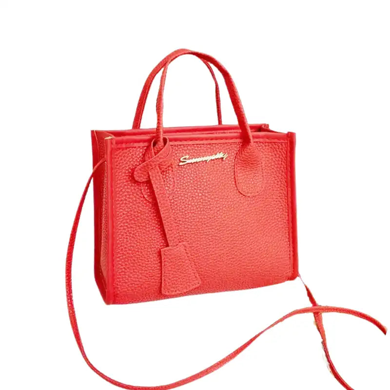 AMÉLIE - Petit Sac a Main Épaule en Cuir Grainé
