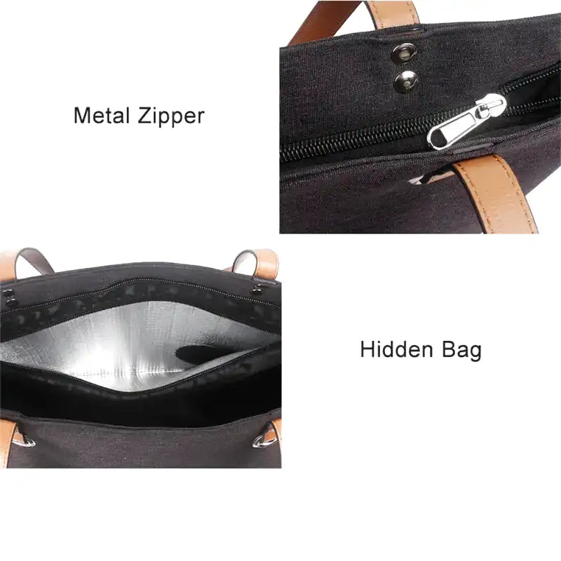 ARTÉMIS - Grand Sac à Main Imperméable et Isotherme