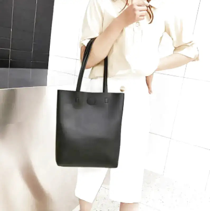 BEATRICE - Sac à Main Cabas en Cuir Souple