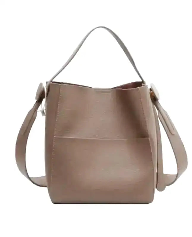 CAMILLE - Grand Sac à Main Bandoulière Cuir Souple Grainé