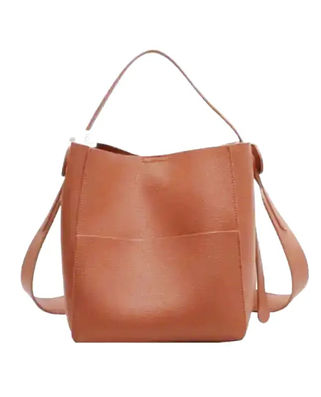 CAMILLE - Grand Sac à Main Bandoulière Cuir Souple Grainé