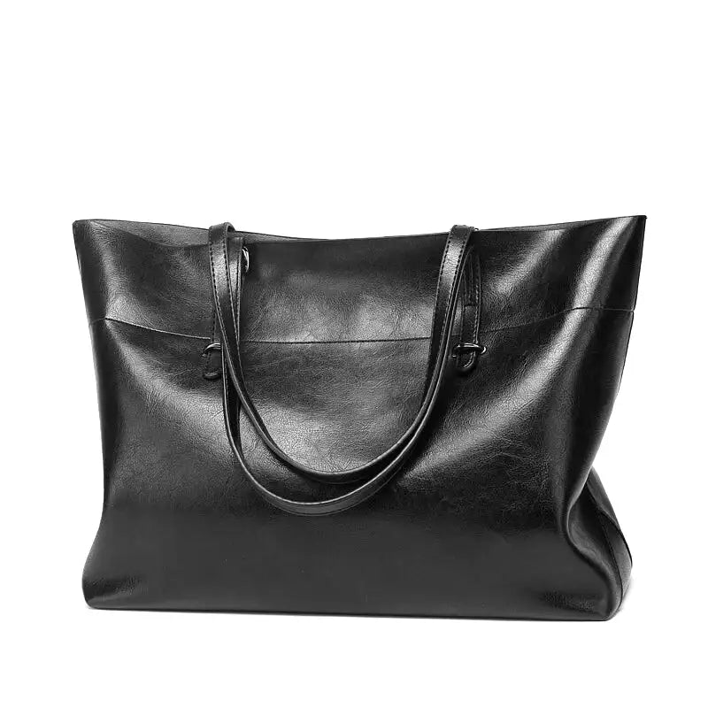 CATARINA - Sac à Main de Cours en Cuir Lisse