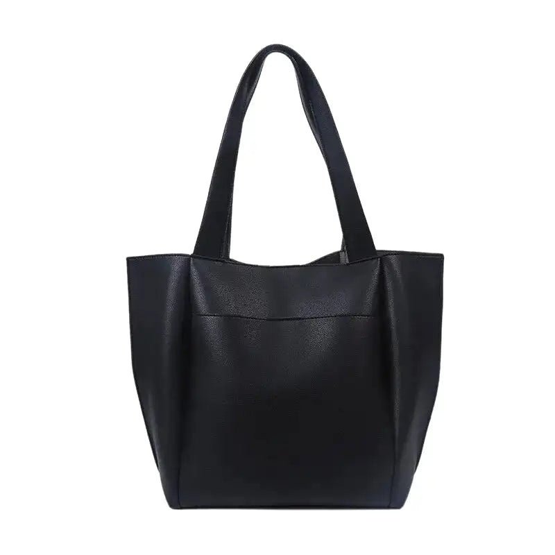 DIANA - Grand Sac à Main de Cours en Cuir Souple