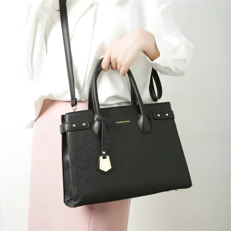 ESTRELLA - Sac a Main Rectangulaire Bandouliere en Cuir