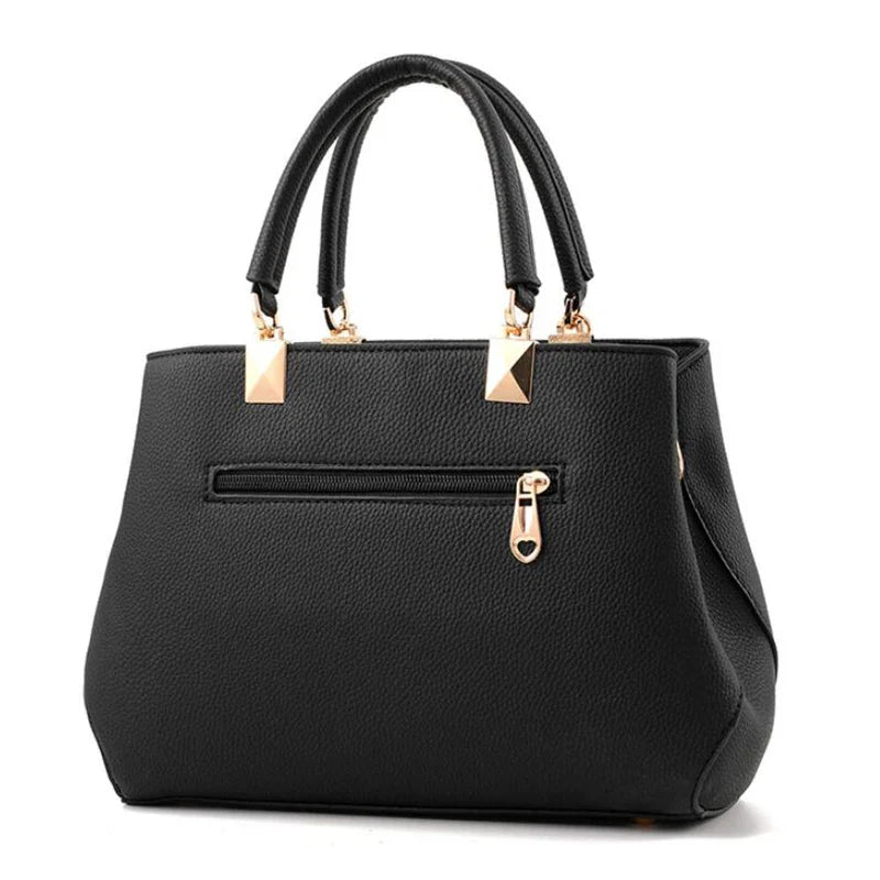 EUTERPE - Sac à Main Spacieux à Bandoulière en Cuir Grainé
