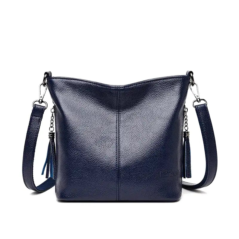 IVETTE - Sac à Main Bandoulière en Cuir Rigide