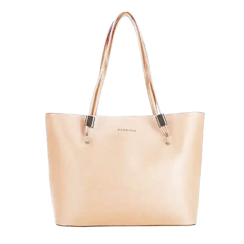 LÉA - Grand Sac à Main Cuir Souple Cabas