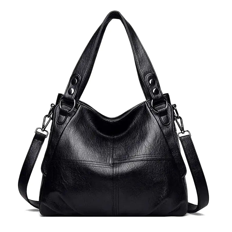 LEONOR - Sac à Main de Cours en Cuir à Bandoulière