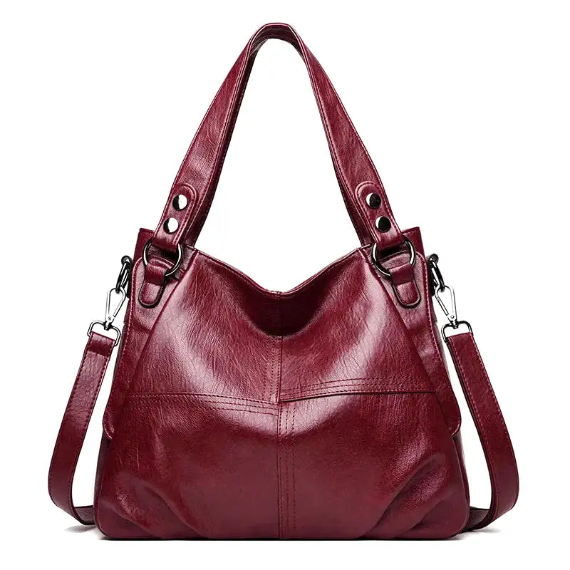 LEONOR - Sac à Main de Cours en Cuir à Bandoulière