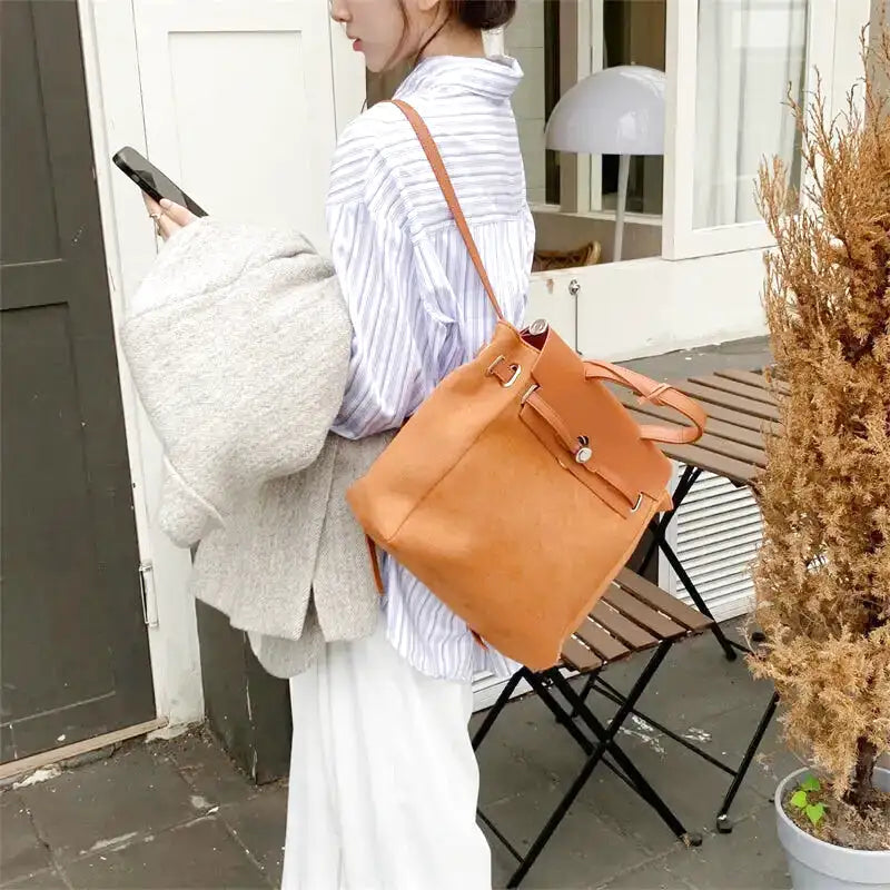 LUANA - Sac à Main de Cours Vintage à Bandoulière