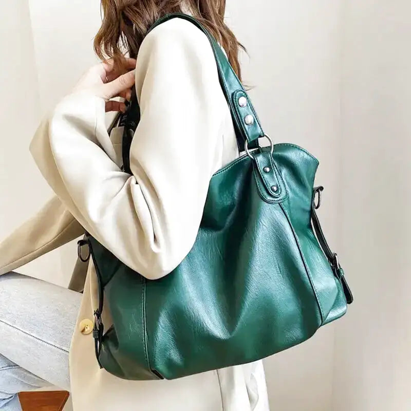 LUCIE - Sac à Main de Cours de en Cuir