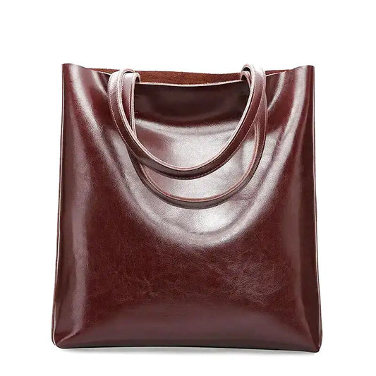 MATIDLE - Sac à Main de Cours en Cuir Rétro