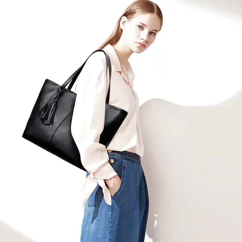PERSÉPHONE - Sac à Main Grande Capacité Rétro